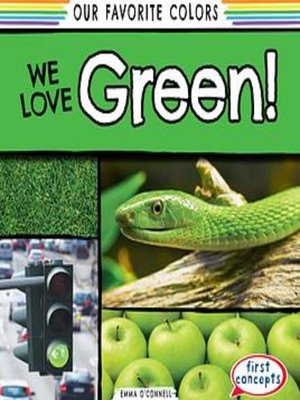cover image of We Love Green!